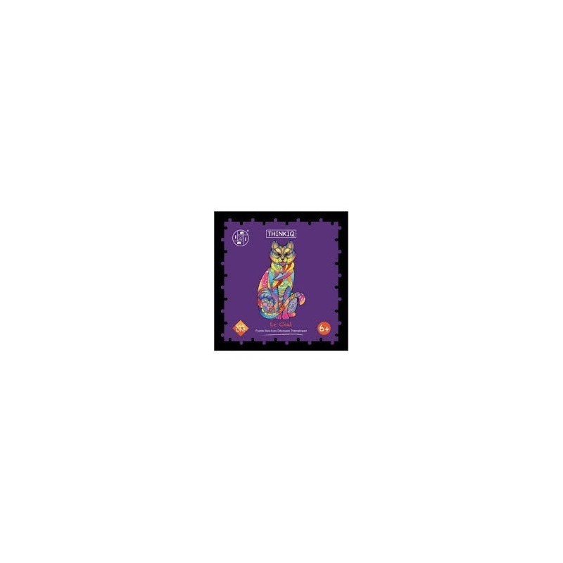 Puzzle en Bois Thinkiq : Le Chat - 160 Pièces Puzzle en Bois Thinkiq : Le Chat - 160 Pièces