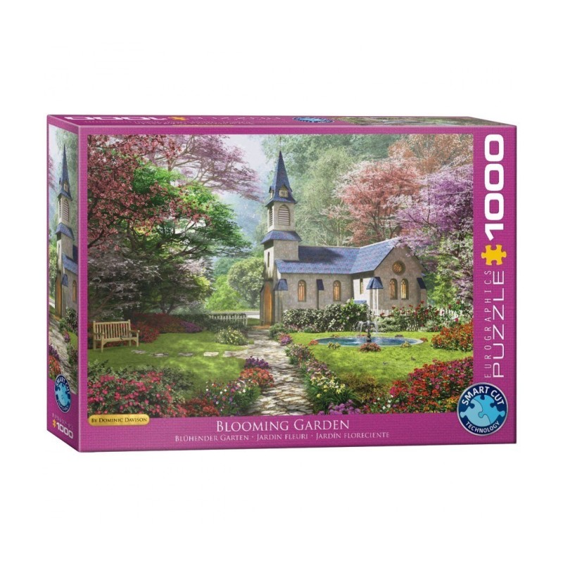Puzzle Eurographics - Dominic Davison : Jardin Fleuri - 1000 pièces Puzzle Eurographics - Dominic Davison : Jardin Fleuri - 1000 pièces