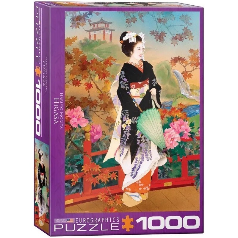 Puzzle Eurographics - Haruyo Morita : Higasa - 1000 pièces Puzzle Eurographics - Haruyo Morita : Higasa - 1000 pièces