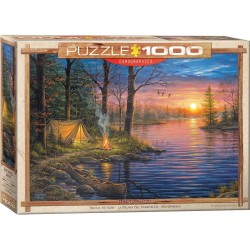 Puzzle Eurographics - Hunter Abraham : Brume du Soir - 1000 Pièces