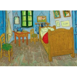 Puzzle Eurographics Fine Art Collection - Vincent Van Gogh : La Chambre à Coucher - 1000 Pièces