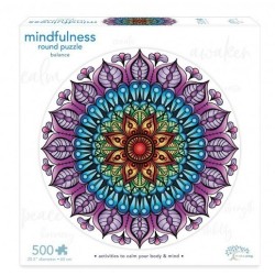 Puzzle Mindfulness Round Puzzle : Balance - 500 Pièces