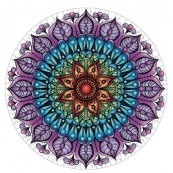 Puzzle Mindfulness Round Puzzle : Balance - 500 Pièces