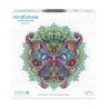 Puzzle Mindfulness Round Puzzle : Butterfly - 1000 Pièces