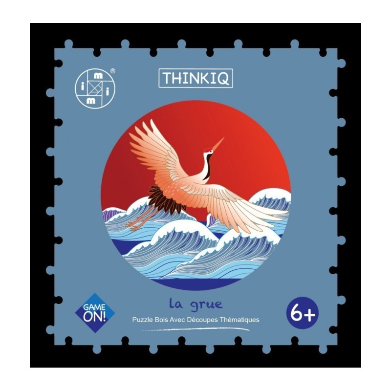 Puzzle en Bois Thinkiq : La Grue - 344 Pièces Puzzle en Bois Thinkiq : La Grue - 344 Pièces