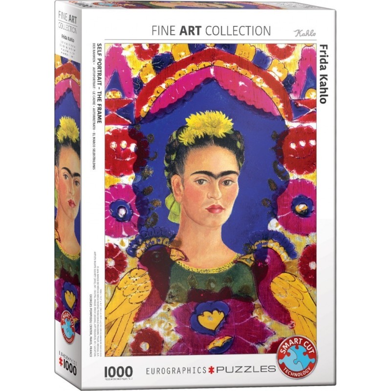 Puzzle Eurographics Fine Art Collection - Frida Kahlo : Autoportrait - 1000 Pièces Puzzle Eurographics Fine Art Collection - Frida Kahlo : Autoportrait - 1000 Pièces