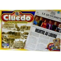 Jeux de société - Cluedo : Meurtre Au Louvre