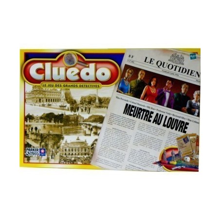 Jeux de société - Cluedo : Meurtre Au Louvre