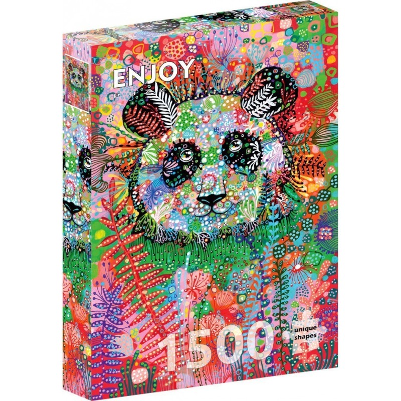 Puzzle Enjoy Puzzle : Enigmatic Panda - 1500 Pièces Puzzle Enjoy Puzzle : Enigmatic Panda - 1500 Pièces