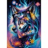 Puzzle Enjoy Puzzle : Magical Wolf Portrait - 1000 Pièces