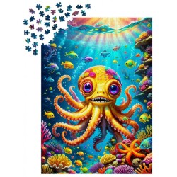 Puzzle Enjoy Puzzle : Cute Octopus - 1000 Pièces