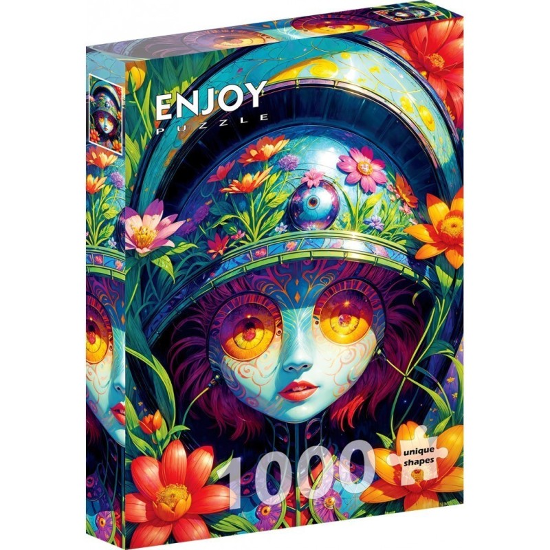 Puzzle Enjoy Puzzle : Floral Warrior - 1000 Pièces Puzzle Enjoy Puzzle : Floral Warrior - 1000 Pièces