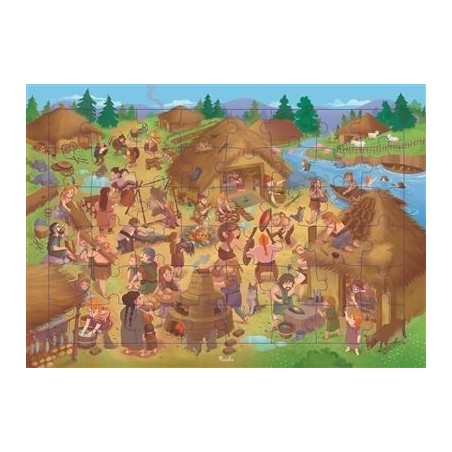 Puzzle Picolia - Les Gaulois - 48 Pièces