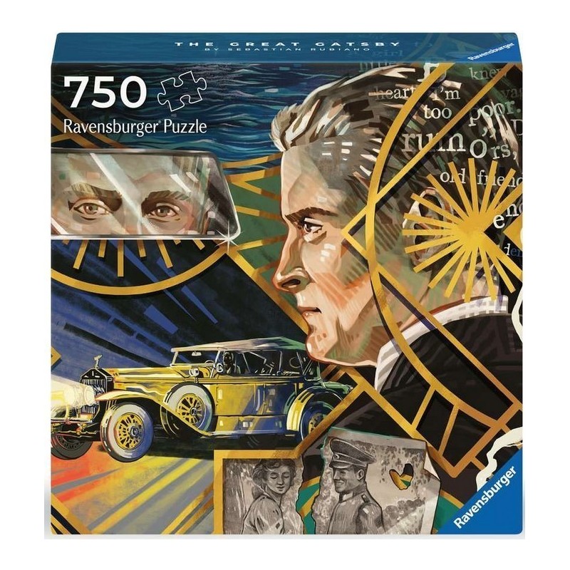 Puzzle Ravensburger - Art & Soul : Gatsby le Magnifique - 750 Pièces Puzzle Ravensburger - Art & Soul : Gatsby le Magnifique - 750 Pièces