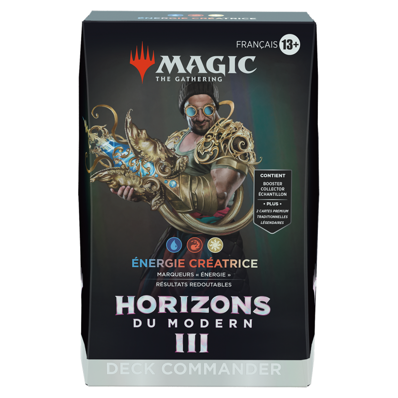 MTG - Magic Deck Commander Horizons du Modern 3 - Énergie Créatrice MTG - Magic Deck Commander Horizons du Modern 3 - Énergie Créatrice