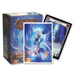 Protèges-Carte Dragon Shield - 100 Matte Art Sleeves : Flesh and Blood - Enigma