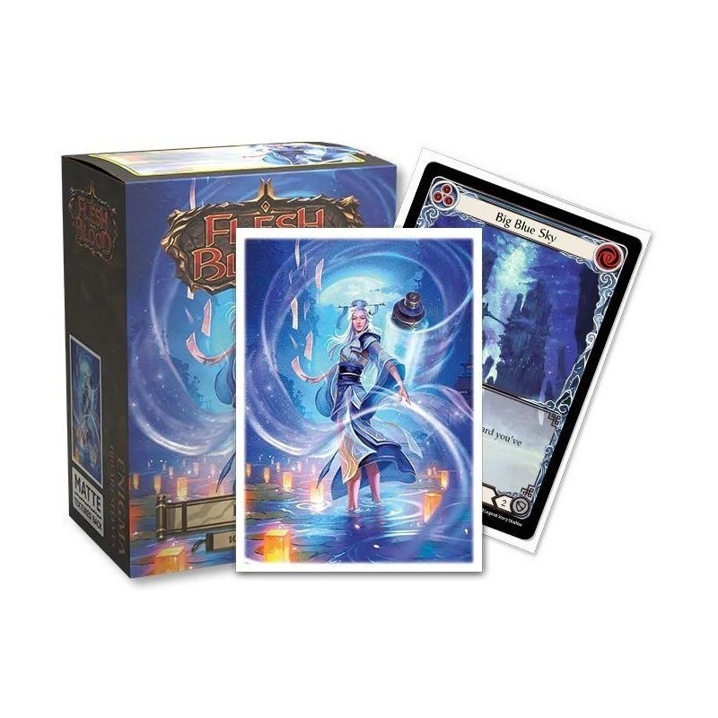 Protèges-Carte Dragon Shield - 100 Matte Art Sleeves : Flesh and Blood - Enigma Protèges-Carte Dragon Shield - 100 Matte Art Sleeves : Flesh and Blood - Enigma