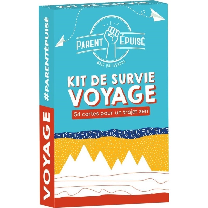 Jeux de Cartes - Parent Epuisé Kit de Survie Voyage Jeux de Cartes - Parent Epuisé Kit de Survie Voyage