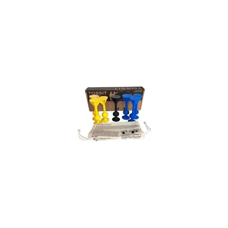 Jeux de Société - Tossit Bleu-Jaune Jeux de Société - Tossit Bleu-Jaune