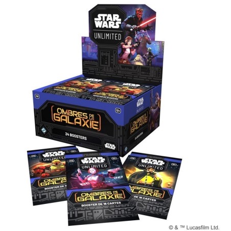 Booster Star Wars: Unlimited - Ombres de la Galaxie Boite Complète