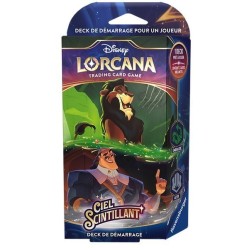 Deck de Démarrage Disney Lorcana : Ciel Scintillant - Scar/Kronk
