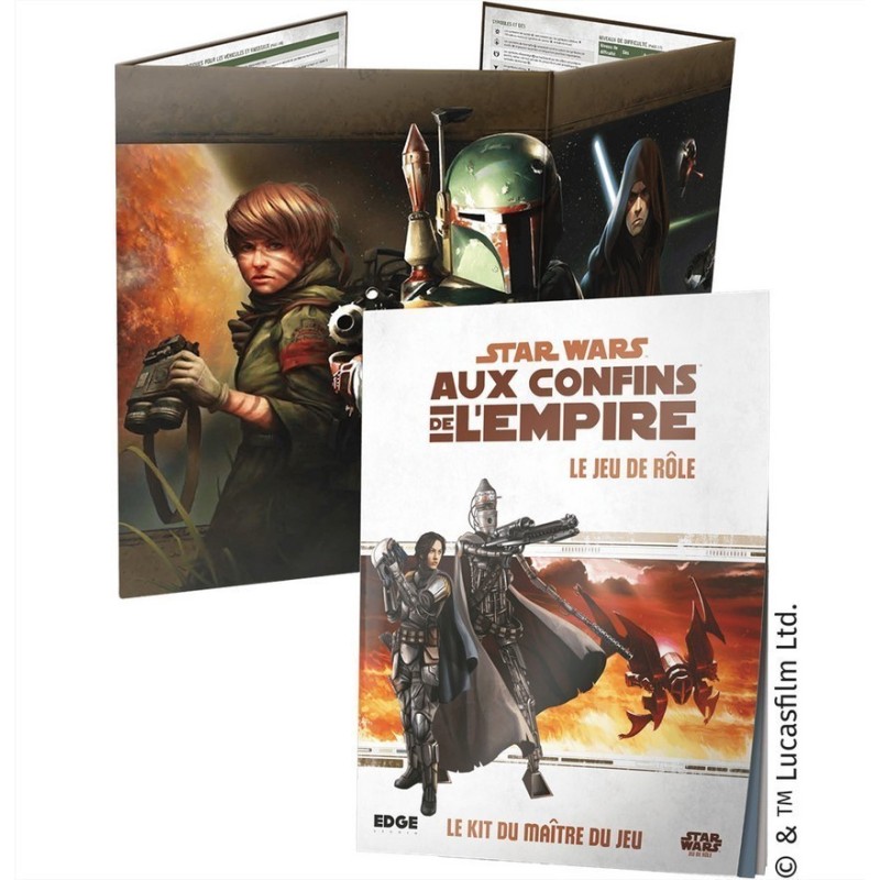 Jeux de rôle - Star Wars : Aux Confins de l'Empire - Kit du Maître du Jeu Jeux de rôle - Star Wars : Aux Confins de l'Empire - Kit du Maître du Jeu
