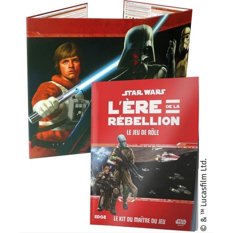 Jeux de rôle - Star Wars : L'Ère de la Rébellion - Kit du Maître du Jeu Jeux de rôle - Star Wars : L'Ère de la Rébellion - Kit du Maître du Jeu