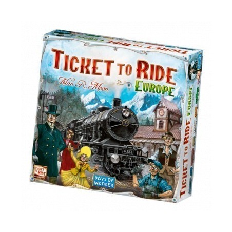 Jeux de société Anglais - Occasion - Ticket to Ride Europe