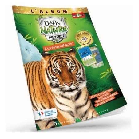 Album de rangement Défis Nature Protect - Tigre du Bengale