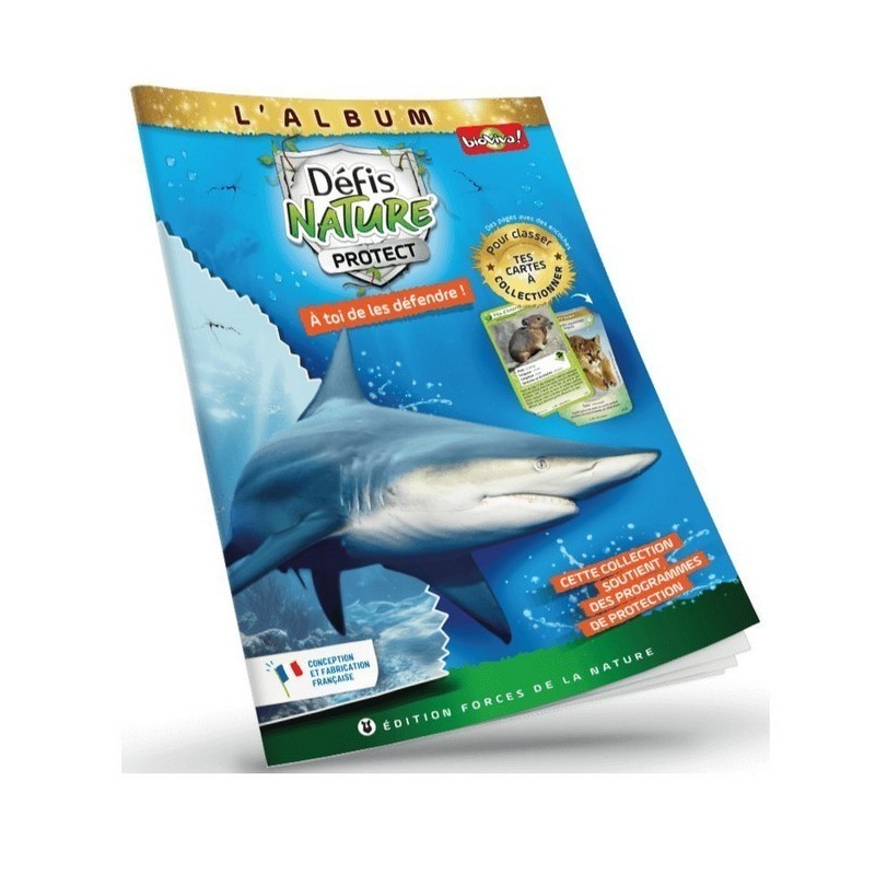 Album de rangement Défis Nature Protect - Requin Bordé Album de rangement Défis Nature Protect - Requin Bordé