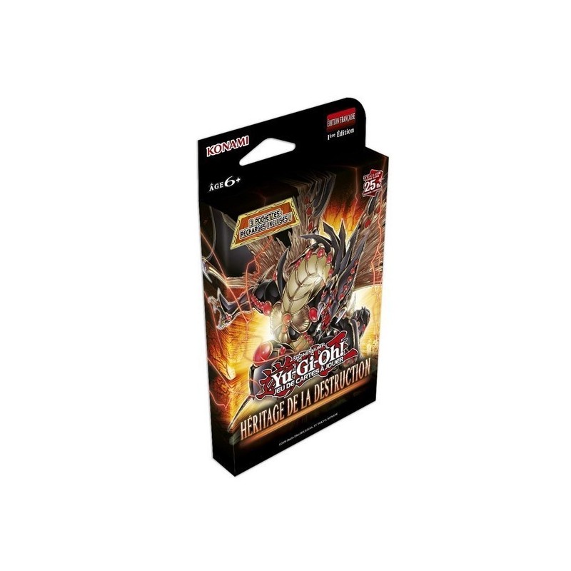 YGO - Booster Tri-Pack Yu-Gi-Oh! Héritage de la Destruction YGO - Booster Tri-Pack Yu-Gi-Oh! Héritage de la Destruction