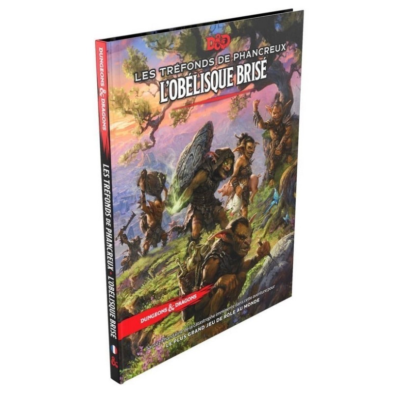 Jeux de rôle - Dungeons & Dragons 5e Éd - Les Tréfonds de Phancreux : L'Obélisque Brisé Jeux de rôle - Dungeons & Dragons 5e Éd - Les Tréfonds de Phancreux : L'Obélisque Brisé