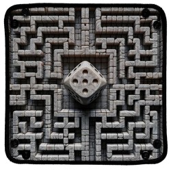 Piste de Dés - Crypto Maze