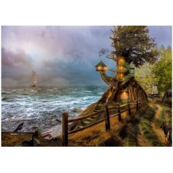 Puzzle Enjoy Puzzle : The Magic Lighthouse - 1000 Pièces