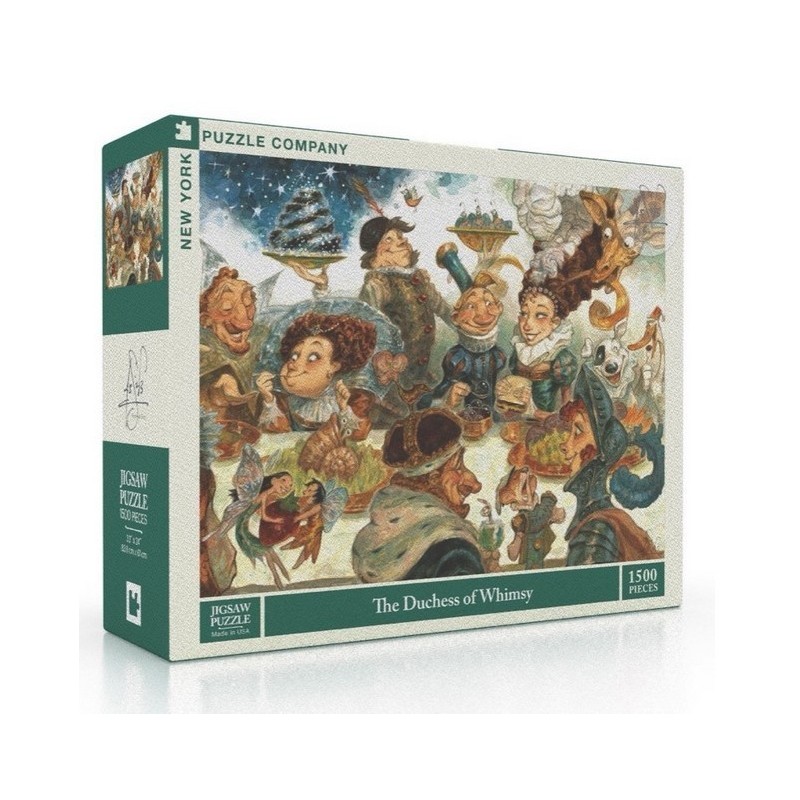 Puzzle New York Company : Peter de Sève - The Duchess of Whimsy - 1500 Pièces Puzzle New York Company : Peter de Sève - The Duchess of Whimsy - 1500 Pièces