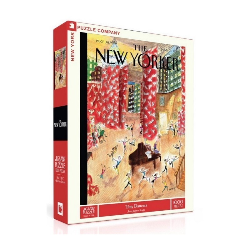 Puzzle New York Company - New Yorker : Tiny Dancers - 1000 Pièces Puzzle New York Company - New Yorker : Tiny Dancers - 1000 Pièces