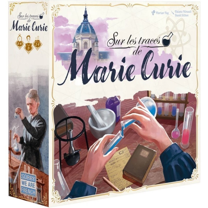 Jeux de société - Sur les Traces de Marie Curie Jeux de société - Sur les Traces de Marie Curie