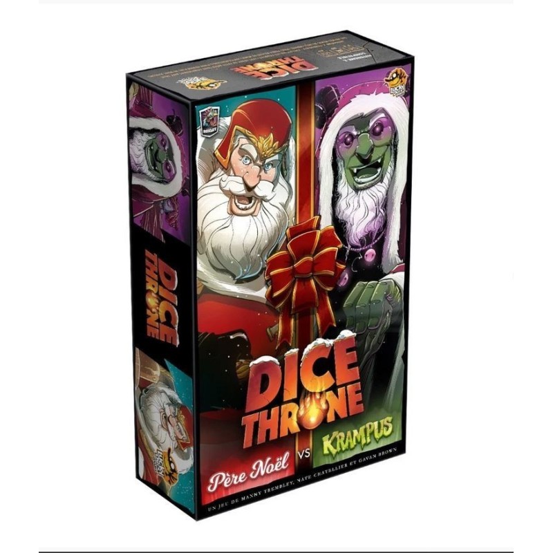 Jeux de sociétés - Dice Throne - Père Noël vs Krampus Jeux de sociétés - Dice Throne - Père Noël vs Krampus