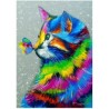 Puzzle Enjoy Puzzle : Bright Cat and Butterfly - 1000 Pièces