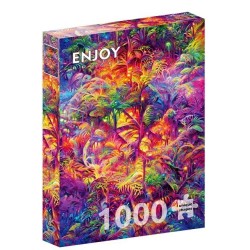 Puzzle Enjoy Puzzle : Jungle Tapestry - 1000 Pièces