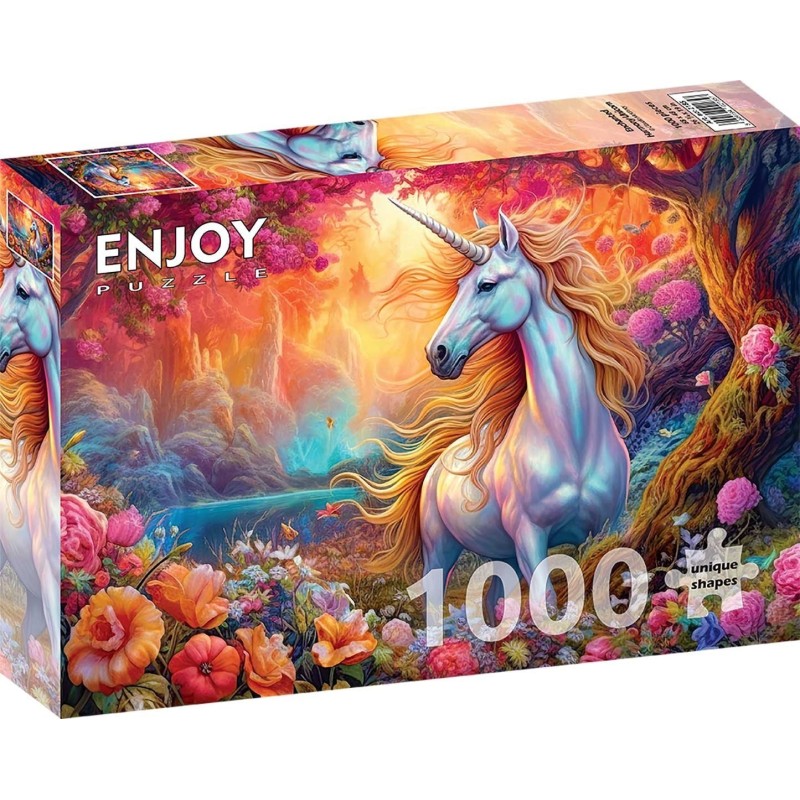 Puzzle Enjoy Puzzle : Enchanted Harmony Unicorn - 1000 Pièces Puzzle Enjoy Puzzle : Enchanted Harmony Unicorn - 1000 Pièces