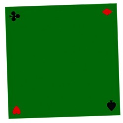 Tapis de carte pro 70 x 70 Vert