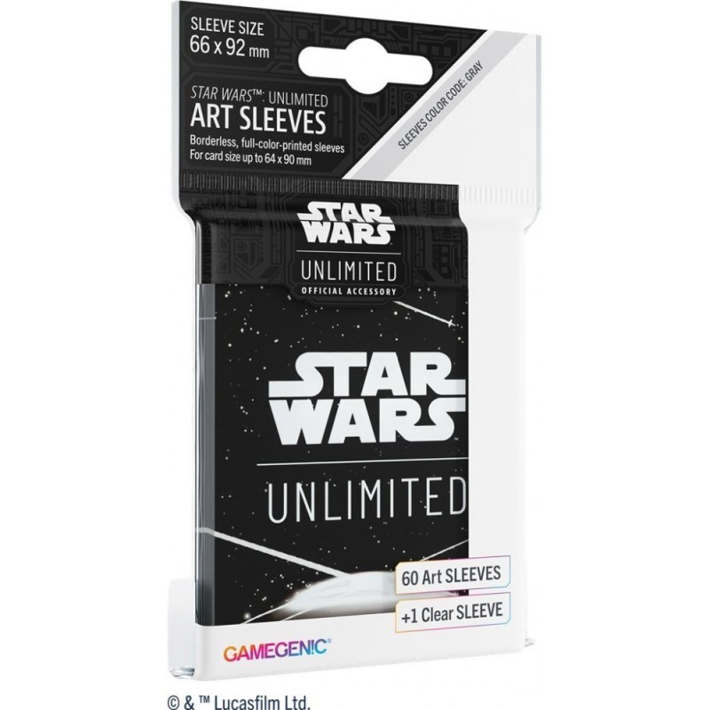 Protège-cartes Gamegenic Illustré Star Wars Unlimited : Card Back White Protège-cartes Gamegenic Illustré Star Wars Unlimited : Card Back White