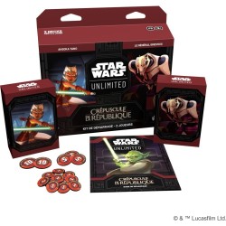 Kit Démarrage 2 Joueurs Star Wars Unlimited Crépuscule République