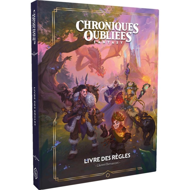 Jeux de rôle - Chroniques Oubliées Fantasy 2e édition - Livre de Règles (souple) Jeux de rôle - Chroniques Oubliées Fantasy 2e édition - Livre de Règles (souple)