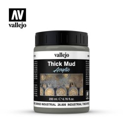 Diorama FX Vallejo Thick Mud : Boue épaisse industrielle – Industrial Thick Mud