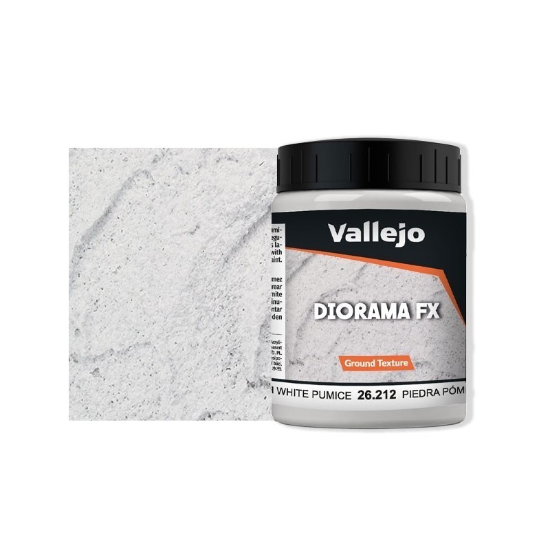Diorama FX Vallejo Ground Texture : Roche liquide Blanche – White Pumice Diorama FX Vallejo Ground Texture : Roche liquide Blanche – White Pumice
