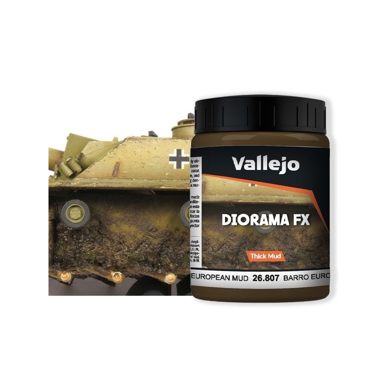 Diorama FX Vallejo Tjick Mud : Boue épaisse Européenne – European Thick Mud Diorama FX Vallejo Tjick Mud : Boue épaisse Européenne – European Thick Mud