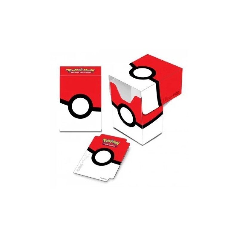 Deck Box illustrée Ultra Pro Boite de rangement Pokémon Pokéball Deck Box illustrée Ultra Pro Boite de rangement Pokémon Pokéball