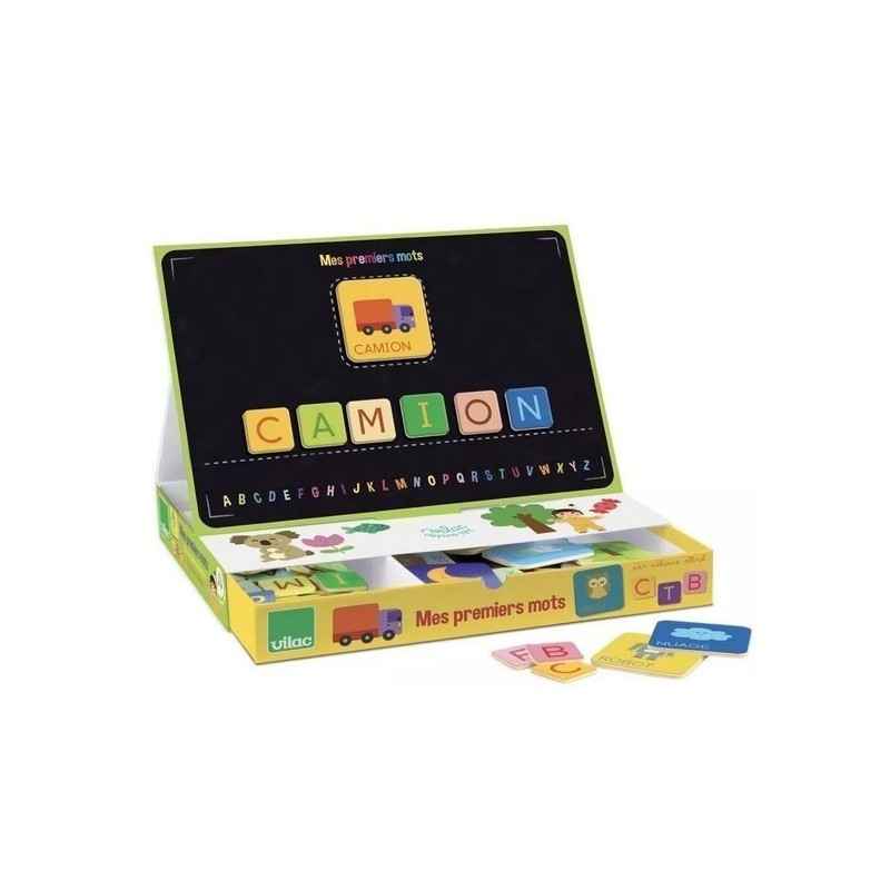 Jeux de société - Occasion - Set 24 Magnets Éducatifs en bois : Mes Premiers Mots Jeux de société - Occasion - Set 24 Magnets Éducatifs en bois : Mes Premiers Mots